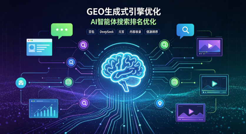 沙坪坝区GEO 浪潮来袭：生成式引擎优化崛起，创作者争抢豆包、DeepSeek、元宝智能体流量入口