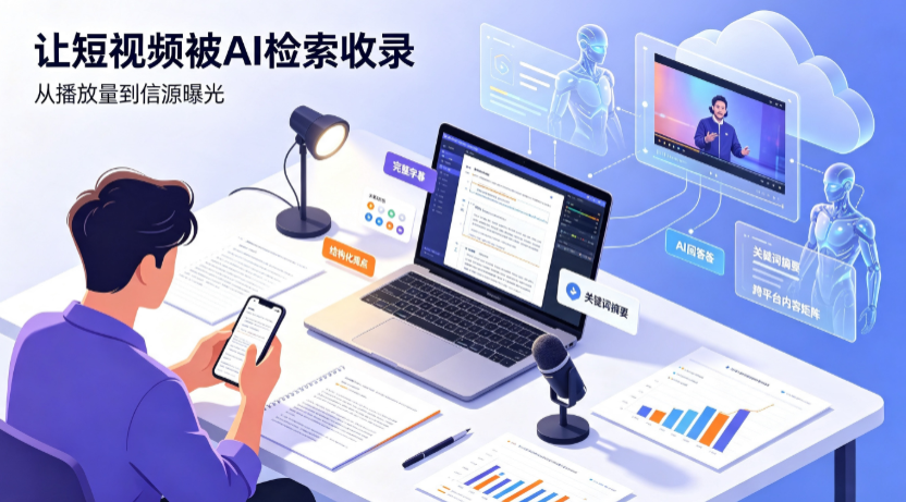 沙坪坝区短视频创作者新必修课：吃透 GEO 优化，让抖音内容被豆包、DeepSeek、元宝智能体收录